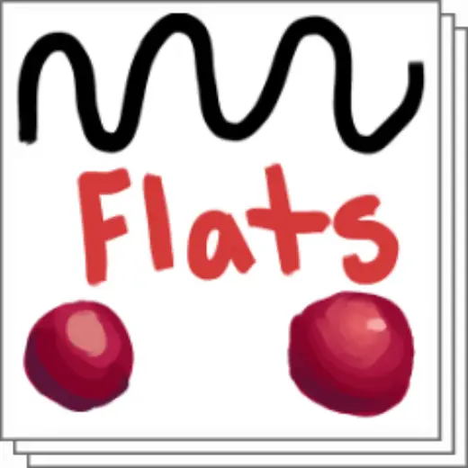 Flat brushes — Clip Studio Paint brush
