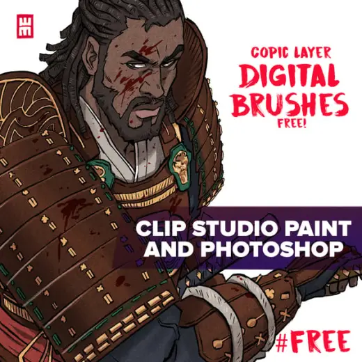 Free Copic Marker Digital Brushes and Texture Pack! Clip Studio Paint and Photoshop Brush — Photoshop & Clip Studio Paint brush
