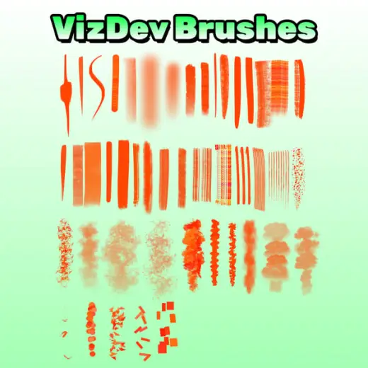 tripplejaz's VizDev Brushes | Clip Studio Paint — Clip Studio Paint brush