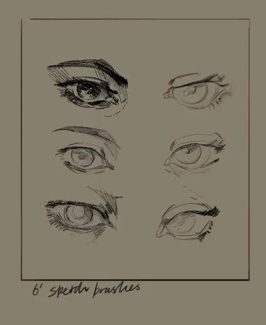 Sixfoot's Sketch Brushes — Photoshop brush