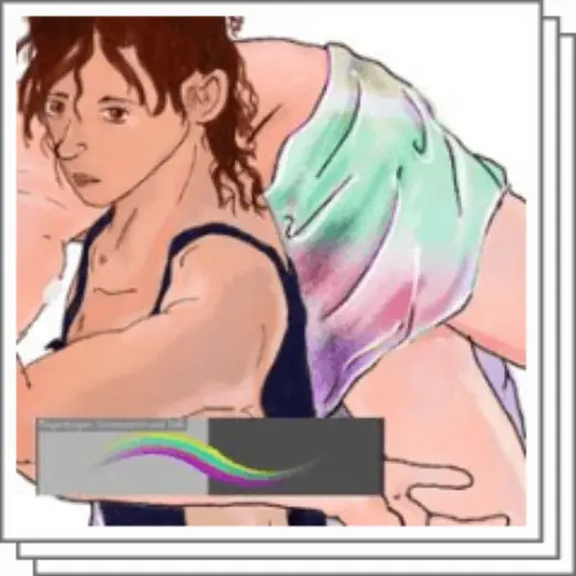 Rainbow stuff — Clip Studio Paint brush