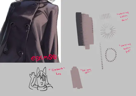Linear Hatching Brushpack — Krita brush