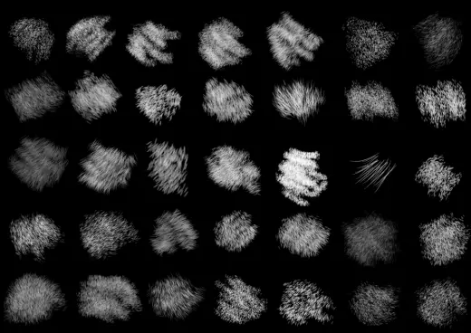 ULTIMATE KRITA FUR BRUSHES VOL 6 — Krita brush