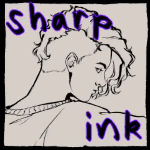 Sharp Ink — Clip Studio Paint brush