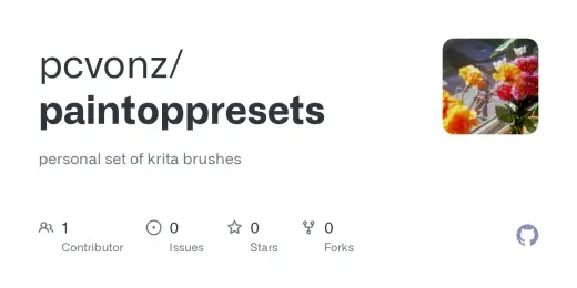 paintoppresets — Krita brush