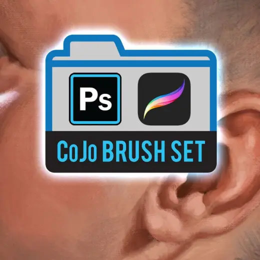 Court Jones Traditional Photoshop/Procreate Brush Pack — Procreate & Photoshop brush