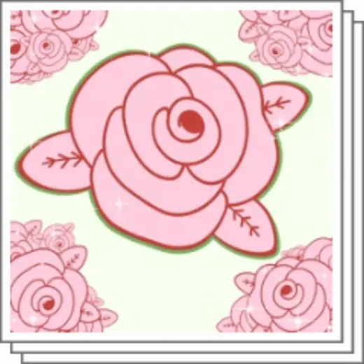 Cartoon Rose Brush — Clip Studio Paint brush