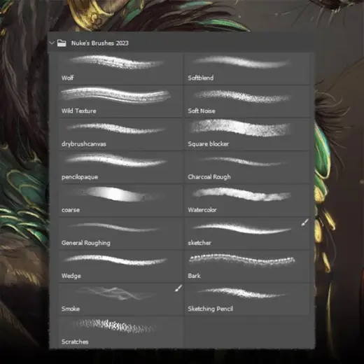 Nuke's Brushes 2023 — Photoshop brush