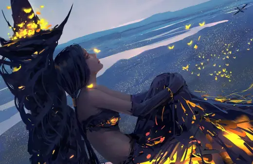 Landing (PSD file + Brush set + Full process video) — Photoshop brush