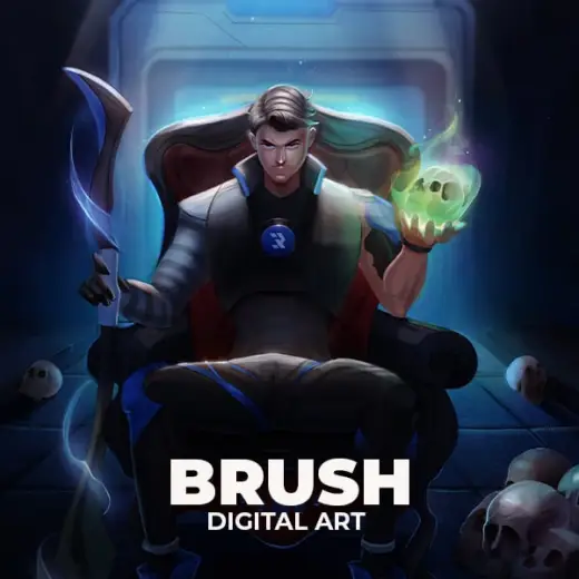 Digital Art Brush — Photoshop brush