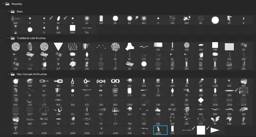 Nissiz Full Brushes — Photoshop brush