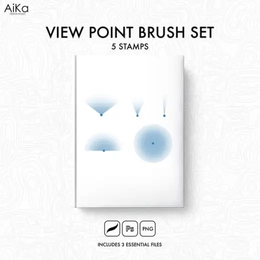 Freebie - Viewpoint marker Brushes (Procreate, Photoshop, PNG) — Procreate & Photoshop brush
