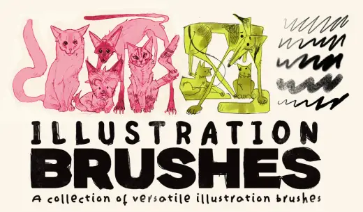 Illustration Brushes - Brush Set — Photoshop brush
