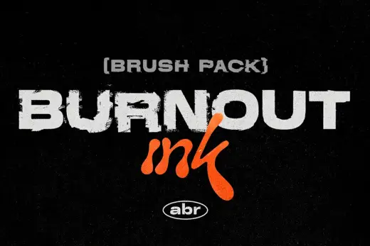 Burnout Ink - Free Brush Pack — Photoshop brush