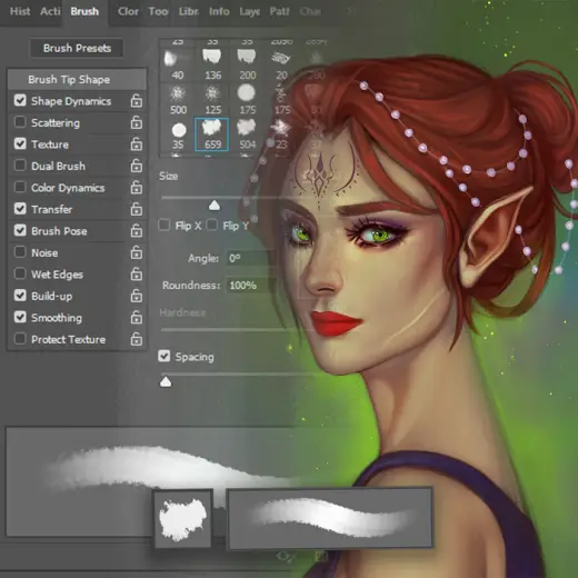 RezShirmeens all purpose brush — Photoshop brush