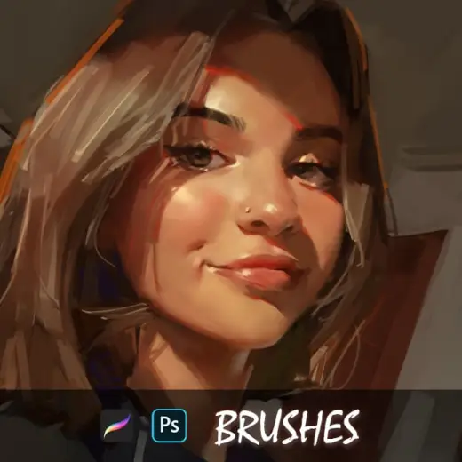 Brushes — Procreate & Photoshop brush