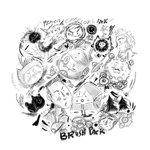 Photoshop/ Fresco and CSP Brushes - Pencil / Sketching bundle — Photoshop & Clip Studio Paint brush