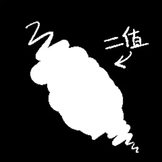 Two-value eraser — Clip Studio Paint brush