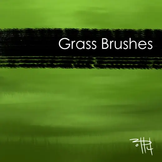 CSP Grass Brush — Clip Studio Paint brush