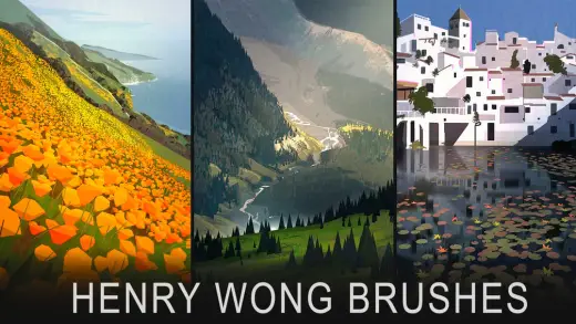 Henry Wong's Brushes — Photoshop brush