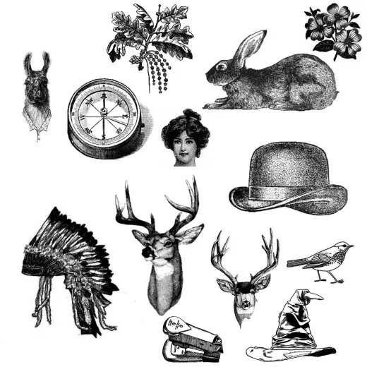Cool Vintage Brushes — Procreate, Photoshop & Krita brush