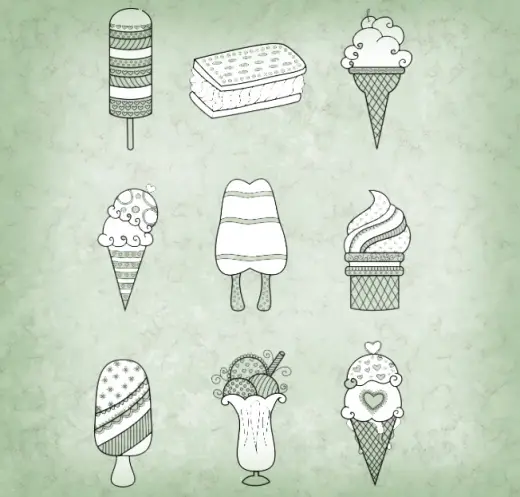 Ice Cream Brushes — Procreate, Photoshop & Krita brush