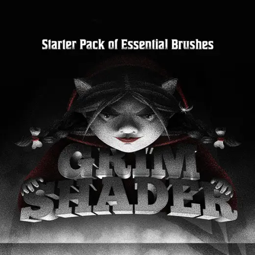 Grim Shader Brush set for Photoshop — Photoshop brush
