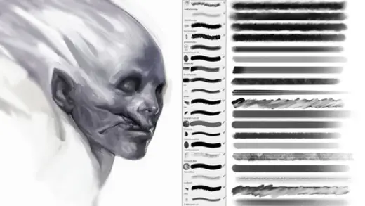 Painting & Rendering Brush Pack Vol.5 — Photoshop brush