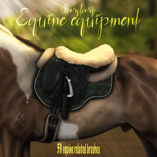 Starstar's Equine equipment — Photoshop brush