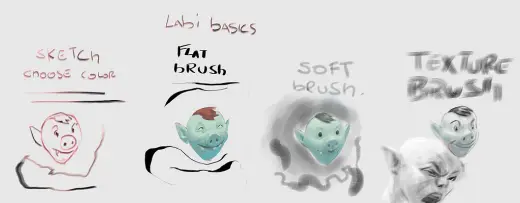 Labi basics brushes — Krita brush