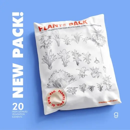 Plants/Vegetation Pack + Brushes — Photoshop brush