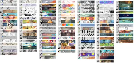 Krita 4.0 default brushes — Krita brush