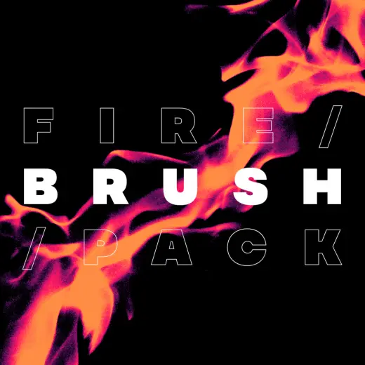 Photoshop - Fire Brush Set — Photoshop brush