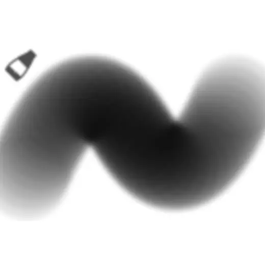 Blending Brush w/ hard edge — Clip Studio Paint brush