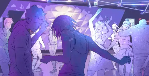 ”Crowd dancing casually” brush for comic making — Clip Studio Paint brush