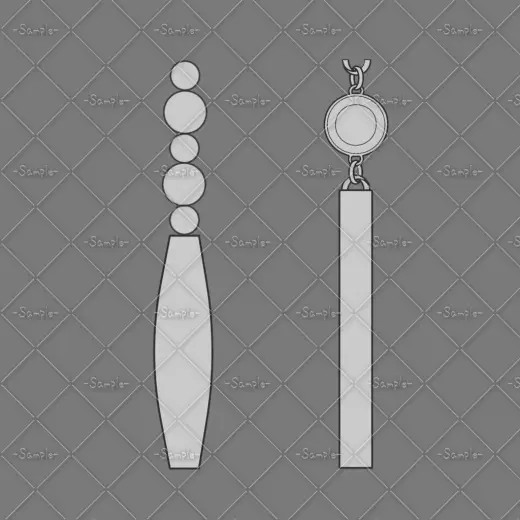 【無料】clip studio用／装飾ビーズブラシ — Clip Studio Paint brush