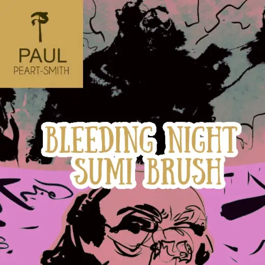 Bleeding Night Sumi Clip Studio Paint — Clip Studio Paint brush