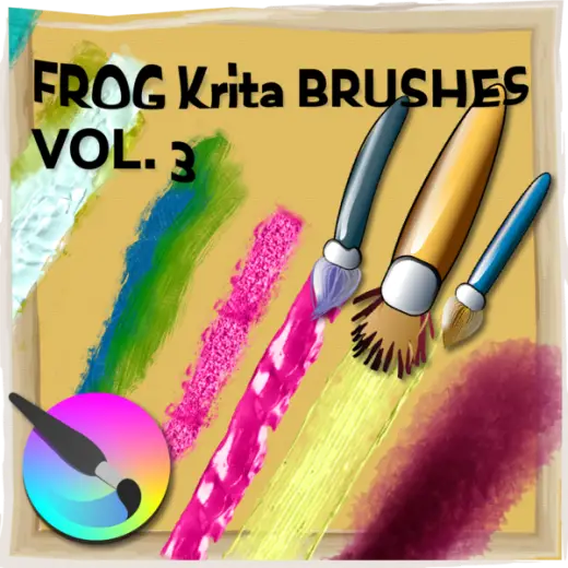 Frog Krita Brushes Vol. 3 — Krita brush