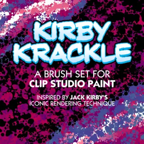 Kirby Krackle Brushes for Clip Studio Paint — Clip Studio Paint brush