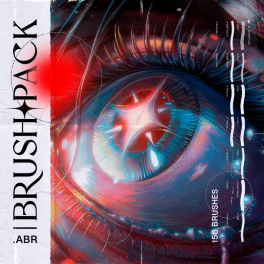 Professional Photoshop Brushes for Digital Illustration - 150 Pro-Workflow — Photoshop brush