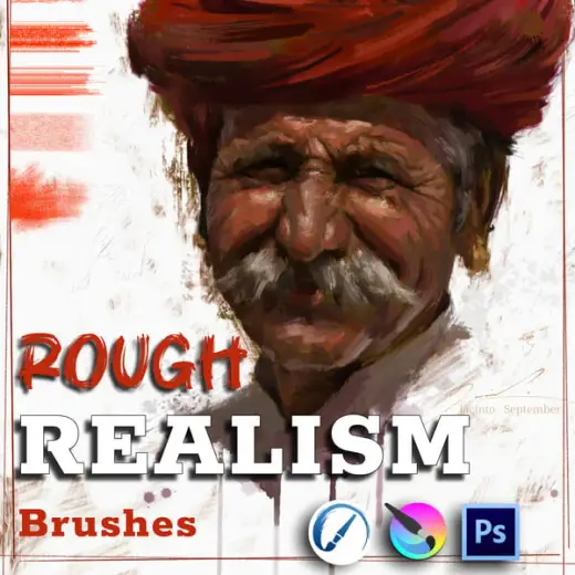 Rough Realism Brush Pack — Photoshop brush