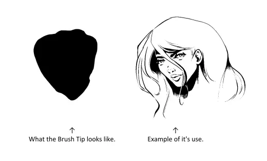 Krita Brush Preset - Syrup Brush — Procreate & Krita brush