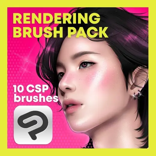 Rendering Brush Pack! for CLIP STUDIO PAINT | By Lonelyshootingstar — Clip Studio Paint brush