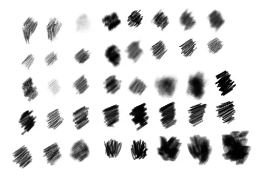 ULTIMATE KRITA CHARCOAL BRUSHES — Krita brush