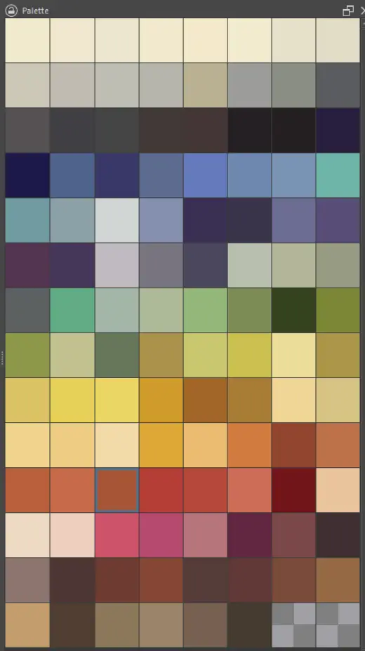 Werner Colors of Nature — Krita brush