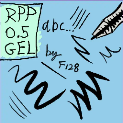 RPP 0.5 (Gel Pen) — Krita brush