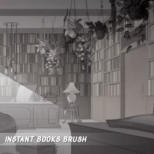 Instant Books - FREE Photoshop Brush — Photoshop brush