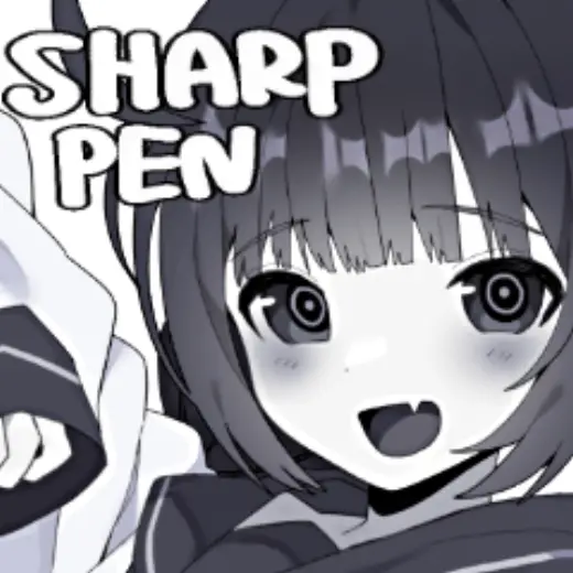 SHARP_TIP_PEN — Clip Studio Paint brush