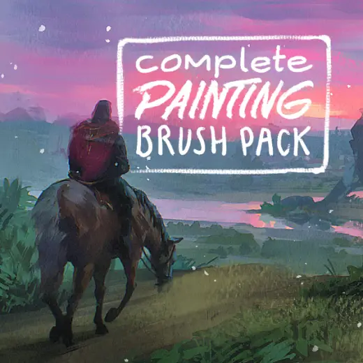 Complete Painting Brush Pack by Max Asabin (50 brushes) — Photoshop brush