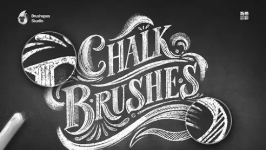 Midnight Chalk Multi App Brushes — Photoshop brush